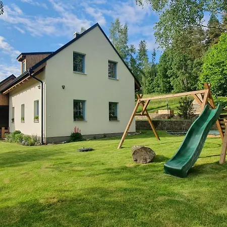 Bianka Moderni Horska Se Saunou Semesterbostad Karlovice (Moravia-Silesia)