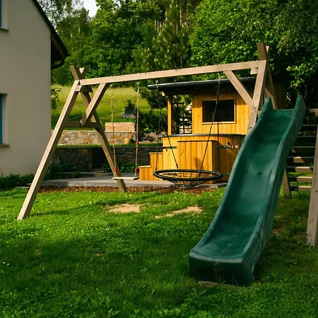 Bianka Moderni Horska Se Saunou Tatil Evi Karlovice (Moravia-Silesia)